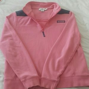 Pink woman's "shep shirt" small